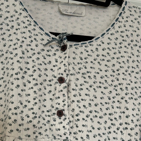 Fleurs de nuit nightgown or dress - Picture 2 of 2